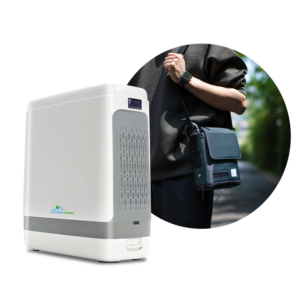 Draagbare zuurstof concentrator