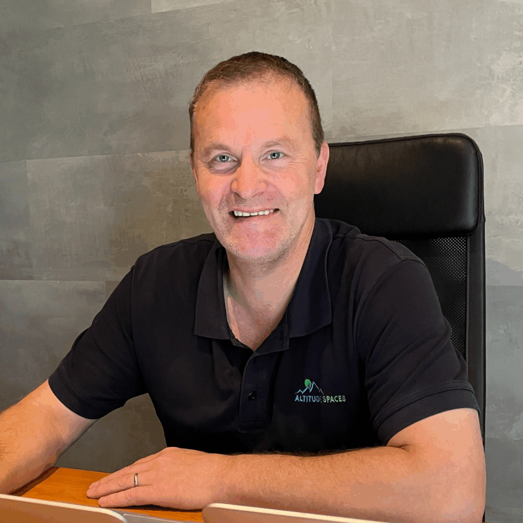 Person sitting at a desk.